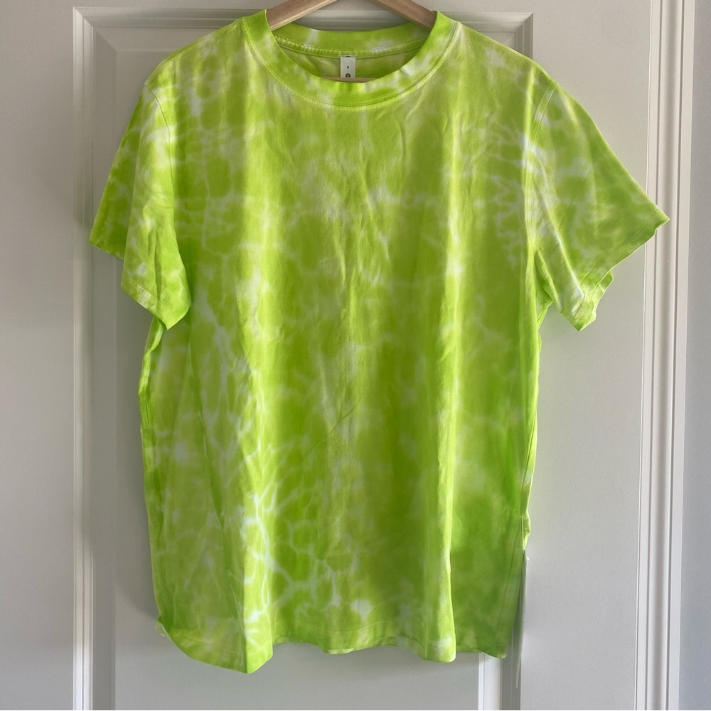Lululemon All Yours Tee Tie Dye NWT